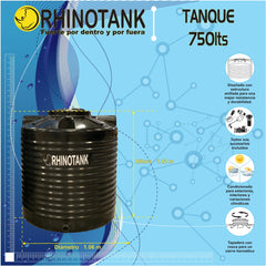 Tinaco Bicapa RHINOTANK 750 Lts