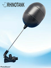 Válvula de entrada agua con Flotador, Anticorrosiva